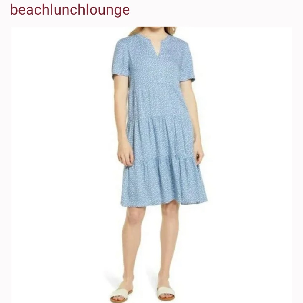 BEACHLUNCHLOUNGE Print Tiered Shift
Dress S